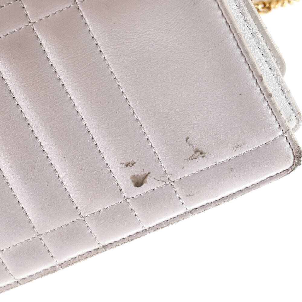 Burberry Lola Clutch On Chain Quilted #248923B56B - Picture 7 of 9